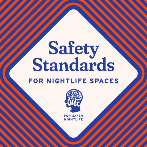 The cover of Good Night Out's 'Safety Standards for Nightlife Spaces' checklist.