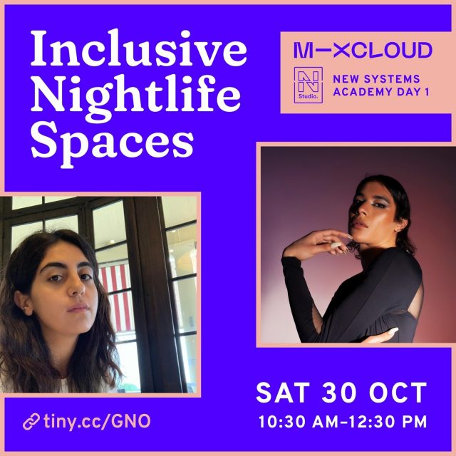 We are delighted to be a part of @mixcloud's New Systems Academy for young people looking to get into the music industry! Good Night Out trainers Golchehr and June will be running a free session on inclusive nightlife spaces this Saturday 30th October at @nstudio.nicce in London 🌅. ⁣⁠
⁣⁠
It will be an interactive session highlighting how emerging artists & event organizers can come together and create more inclusive environments in nightlife - from thinking about safer spaces policies, tackling sexual violence and other forms of discrimination, and accountability processes.⁣⁠
⁣⁠
We are looking for individuals who are thinking of starting or are already involved in community centered nightlife projects to attend the filming session. The session will be recorded and all attendees are required to sign a release form giving permission for use of the footage in the livestream in November. All attendees must be aged 18 or over. ⁣⁠
⁣⁠
Spaces are limited so please sign up if you would like to attend! ⁠www.tiny.cc/GNO⁠ and clickable link in our bio 🤘
⁠
⁠
⁣⁣⁠
#GoodNightOutCampaign #ConsentCulture #EndingHarassment #Grassroots #Feminism #Women #London #Music #TimesUp #Venue #Consent #Training #Mixcloud