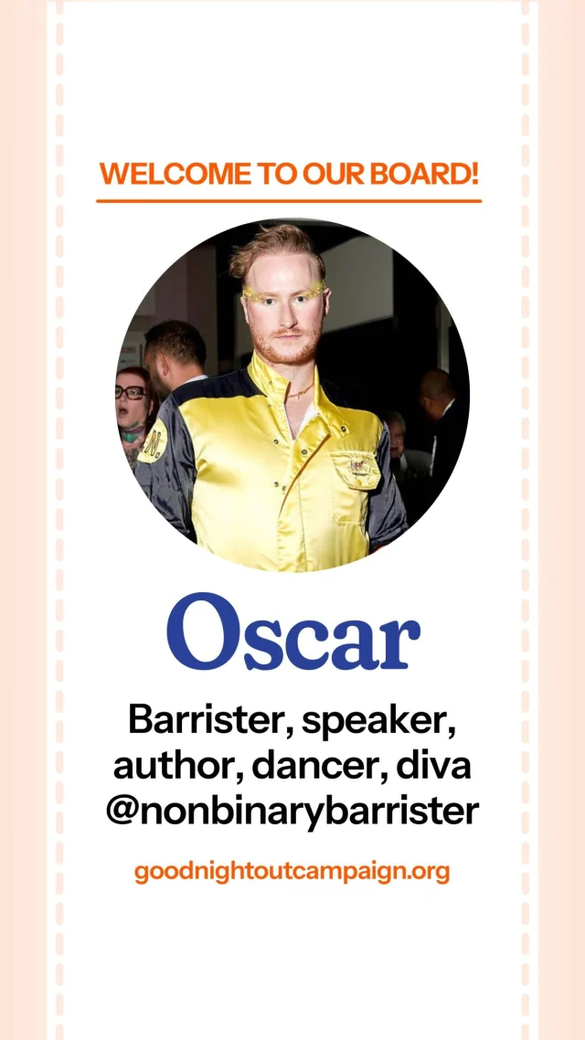 Introducing our board member: @nonbinarybarrister! 💜⚖️💅

The first publicly recognised non-binary barrister in the UK, Oscar is also a go-to for clear and accessible information on legislation affecting trans and non-binary people in the UK. They have played an absolutely pivotal role in our current Pee In Peace campaign amplifying inclusive bathroom access - link in bio to support this nationwide campaign! 🪧⚧️🏳️‍⚧️

And in case their list of skills wasn’t long enough, the beautiful track ‘… Ascend Transcend’ is a collaboration between their project @opkdddd and @othonmusic 💛🎵✨