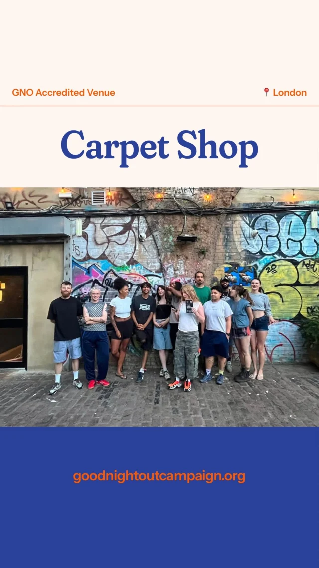 A few weeks ago we returned to Rye Lane for a fantastic re-accreditation session at @thecarpetshop.peckham 🚇❣️ our trainers Richie and Yves commented on how the team were keen to learn practical methods for ensuring future good nights out under the arches, with their openness and enthusiasm generating a great session 🌟

If you’d like guidance on creating a safer nightlife space then drop us a DM! 💌